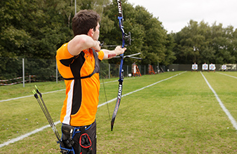 Handboogschieten op Papendal