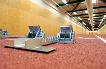 Indoor sportaccommodaties sprinthal Arnhemhal