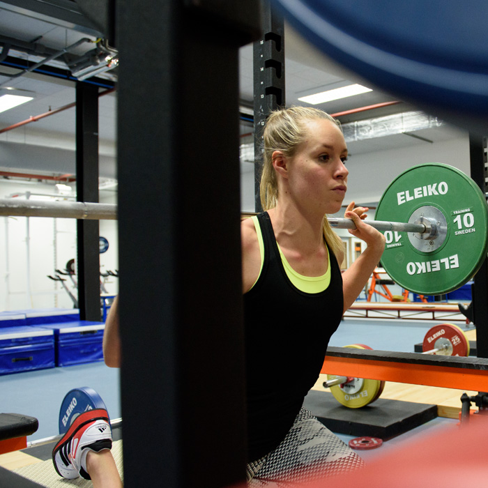 Fysieke training op Papendal