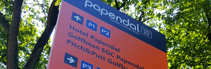 Papendal_bewegwijzering
